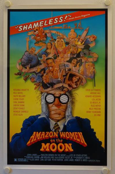 Amazonen auf dem Mond originales US Onesheet Filmplakat